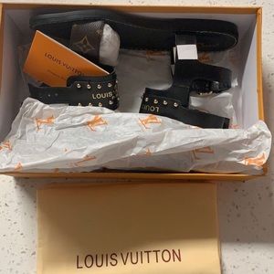 REAL LOUIS VUITTON NOMAD SANDAL